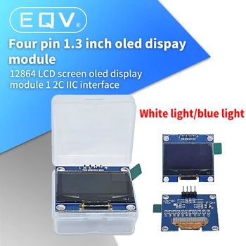 1,3 дюймовый oled IIC Последовательный Бело-Синий OLED-дисплей Модуль 128X64 I2C SSD1306 12864 ЖК-экран Плата VDD GND SCK SDA для Arduino
