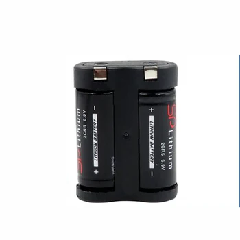 2 шт./лот, литиевая батарея 2CR5, Камера 6V 1300mAh, 2CR-5W, Батареи для видеокамер 2CP3845