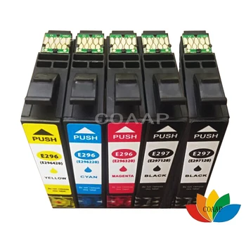 5 Совместимых Картриджей с чернилами для принтера EPSON XP 431 231 241 T2971BK T2962C T2963M T2964Y 29XL