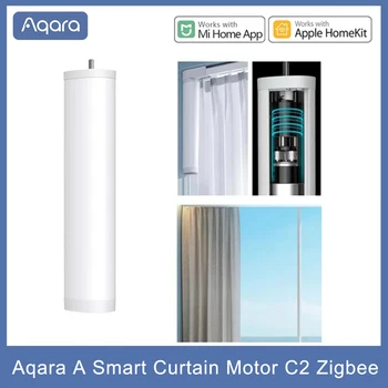 Aqara Smart Curtain Motor C2 Zigbee 3.0 Полностью автоматический мотор Дистанционного Управления Xiaomi Голосовое Управление Работа С Apple HomeKit Mihome