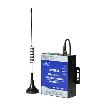 BLiiot 4G SMS сигнализация беспроводной пульт дистанционного управления переключатель выходной релейный выход температура влажность датчик дыма сигнализация S150