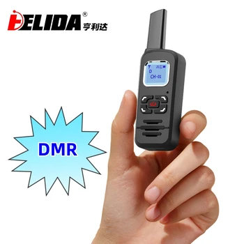 DMR Цифровая Портативная рация Любительские Радиостанции Портативные рации Профессиональное Двустороннее радио UHF 2W