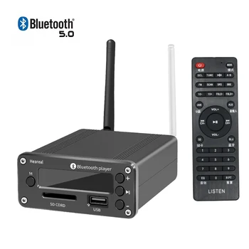 HIFI Пульт дистанционного управления Bluetooth 5,0 AUX USB Воспроизведение на SD-карте Muses02 Предусилитель Для наушников, аудиоусилитель с FM-радио