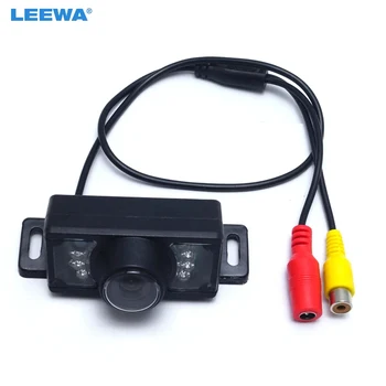 LEEWA Водонепроницаемая автомобильная камера ночного видения заднего вида с 7 ИК-светодиодами для системы парковки автомобиля задним ходом #CA4789