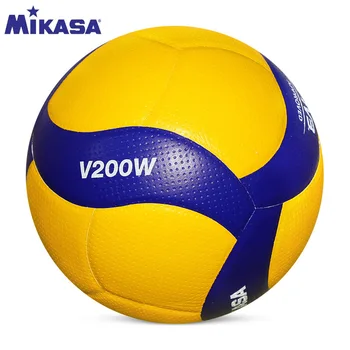 MIKASA Mikasa Volleyball № 5 V200W Team Женский волейбольный мяч для соревнований в помещении FIVB Подлинный