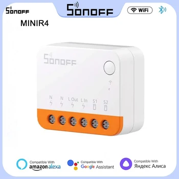 SONOFF MINI MINIR4 Extreme Wi-Fi Smart Switch Приложение eWeLink Дистанционное управление Внешним переключателем Управление Отключением Режима Реле Smart Switch