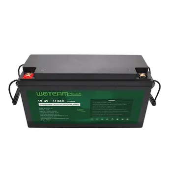 Woteam 12V 310Ah Солнечная батарея для дома Lifepo4 литий-ионные аккумуляторы
