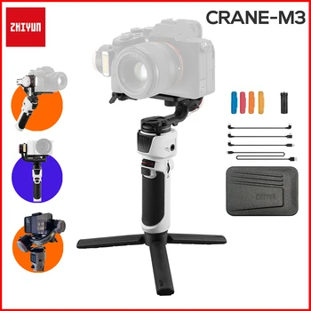 Zhiyun Crane M3 3-Осевой Ручной Карданный стабилизатор для смартфонов, Беззеркальная Экшн-камера для EOS R A7M4 ZFC iPhone 13 Pro Max