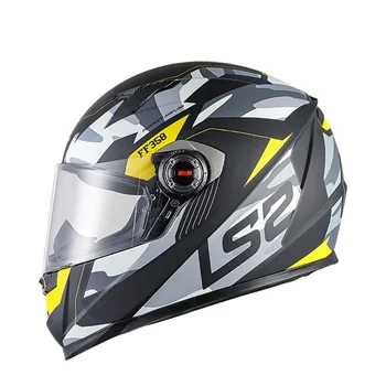 защитный спортивный шлем с полным лицом, умный мотоциклетный шлем сделано в Китае