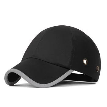 Каска для Спецодежды Защита Головы Топ с 6 Отверстиями Защитный шлем для безопасности Работы ABS Внутренняя Оболочка Стиль Бейсбольной Шляпы Защитный