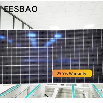 Китай 400 Вт 500 Вт монокристаллическая кремниевая панель солнечной системы 450 Вт высокоэффективный фотоэлектрический модуль бытовая техника