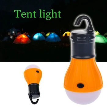 Мини Портативный фонарь Светодиодная аварийная лампа на батарейках Аксессуары для кемпинга на открытом воздухе Пляжная Палатка Свет