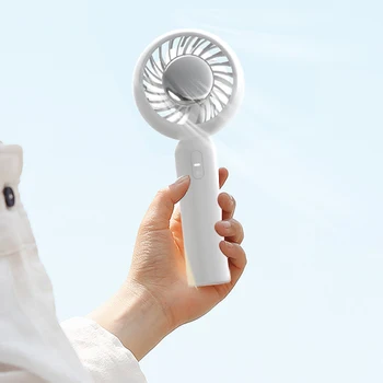 Мини-Ручной вентилятор Для Сжатия Льда, Портативный Охладитель Кондиционера, USB-Аккумуляторный Вентилятор Охлаждения, Полупроводниковый Вентилятор охлаждения