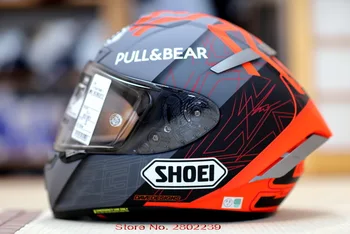 Мотоциклетный шлем с полным лицом X14 93 Marquez black concept 2.0 с противотуманным козырьком Для Езды по мотокроссу, Шлем для мотобайка