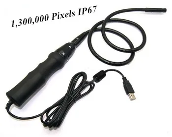Оптовая продажа !!! 5-кратный зум 1300,000 пикселей USB портативная эндоскопическая камера водонепроницаемая IP67