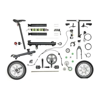 Оригинальные запчасти EF1 Для Электровелосипеда Датчик/Контроллер/Кабель/Литий-ионный Аккумулятор/Мотор Переднего колеса Для Xiaomi Qicycle EF1 Аксессуары