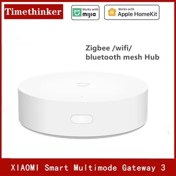 Оригинальный Mijia Smart Multimode Gateway 3 Zigbee Wifi Bluetooth Сетчатый Концентратор Smart Home Hub Работает С приложением Mi Home Apple Homekit