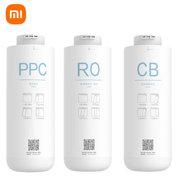 Оригинальный фильтр для очистки воды Xiaomi, композитный фильтр PPC для смартфона C1 MRB23 MRB33, Полипропиленовый хлопковый фильтр с активированным углем Сзади