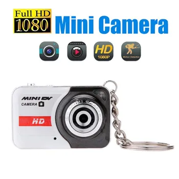 Портативная мини-цифровая камера для фотосъемки, Спортивная видеокамера высокой четкости, DV-видеокамера, Поддержка малого тела, 32G TF-карта с микрофоном