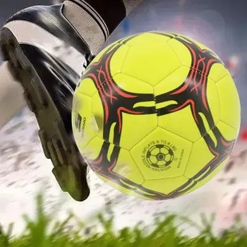 Прочный футбольный мяч из ПВХ Официального размера 4/5 Широкий спектр применения Тренировочный износостойкий портативный Новейшие футбольные виды спорта