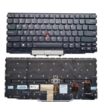 Сменная клавиатура для ноутбука на английском языке США для Lenovo Thinkpad X1 Yoga 2nd 2017 с подсветкой