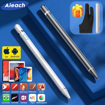 Универсальный Стилус Для Планшета Android iOS Phone Tablete Pen Для Xiaomi Lenovo Pencil iPad Pro Pen Touch Для Apple Pencil 1 2