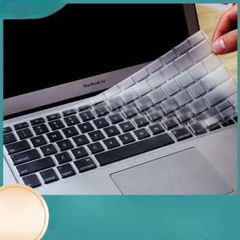Чехол для клавиатуры ноутбука Apple Macbook Air 13 11 Pro 13/16/15/17/12 Retina Силиконовая Защитная Пленка EU A2179 A2337 A2338 M1